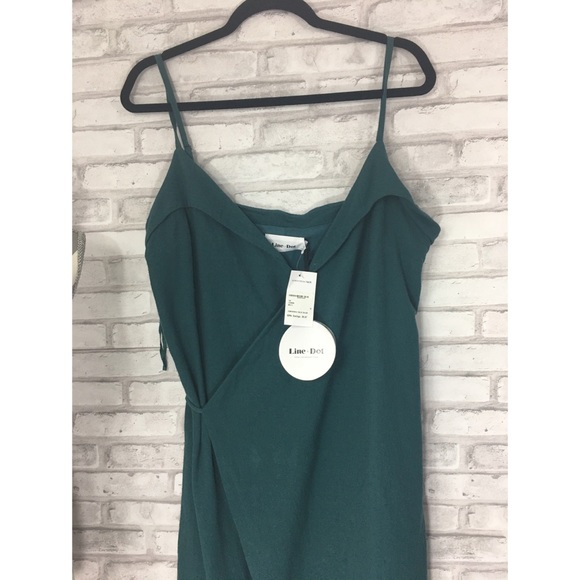 Line + Dot wrap dress size L - Picture 3 of 4